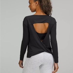 Lululemon Open Back Longsleeve